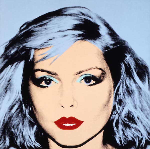 Warhol Live 25 September 2008 - 18 January 2009 Montreal Museum of Fine Arts "Debbie Harry", Andy Warhol, 1980. Acrylic and silkscren ink on linen, 106,7 x 106,7 cm. The Andy Warhol Museum, Pittsburgh, Founding Collection, Contribution The Andy Warhol Foundation for the Visual Arts, Inc. (C) Andy Warhol Foundation for Visual Arts / SODRAC (2008) 