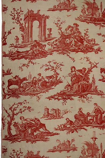 For the first time, the German Textile Museum in Krefeld (Germany) exhibits its extensive collection of printed fabrics from Europe from the 18th until the 20th century.