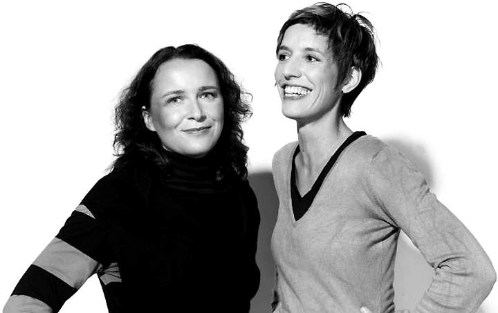 fig.: Cloed Priscilla Baumgartner and Jasmin Ladenhaufen, the organizers of MODEPALAST Photo: katsey.org