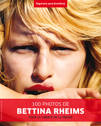BETTINA RHEIMS - Album for Reporters Without Borders - Close up of Karolina Kurkova the most beautiful girl in town, Paris, Dcembre 2001 -  Bettina Rheims, courtesy Galerie Jrme de Noirmont, Paris