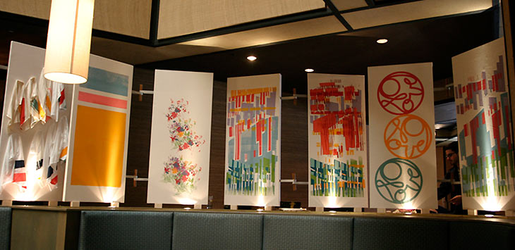 AMBRIEL FLOYD : 16 PANELS; AN ART INSTALLATION, FASHION PRESENTATION at TRIBECA GRAND in New York on 20 MARCH  2008